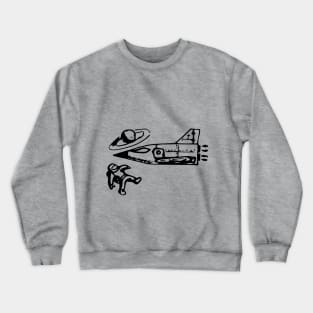 Space walk Crewneck Sweatshirt